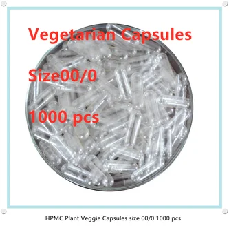 0 # 1000 шт пустых капсул для растений, цветных капсул для вегетарианцев HPMC!Капсулы 