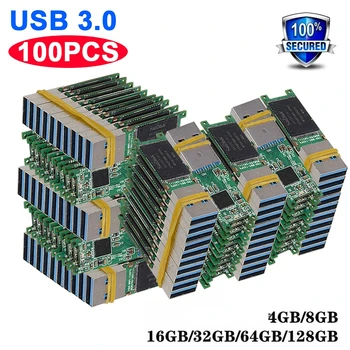 100шт оптовая продажа чип USB 3.0 флэш-память 4GB 8GB16GB32GB 64GB 128G USB U диск полуфабрикат печатной платы флешка бесплатная доставка