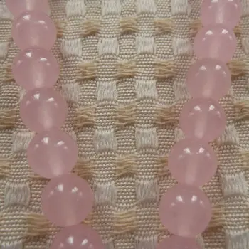 180 Шт Розовые бусины из натурального нефритового камня-распорки 10 мм ZH1266 для изготовления ювелирных изделий