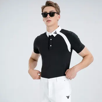 2023 VONZONE golf clothing летняя новая мужская футболка для гольфа удобная дышащая быстросохнущая футболка для гольфа с коротким рукавом бесплатная доставка