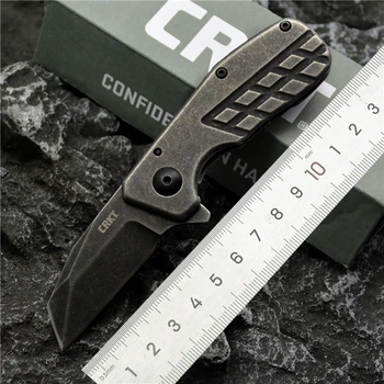 CRKT 4201 подшипниковый складной нож из стали 8Cr для кемпинга на открытом воздухе портативный EDC-нож из нержавеющей стали для фруктов с открытым краем