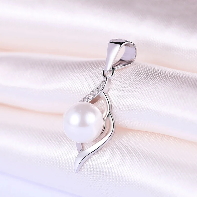 Huitan Недавно разработанное Женское Ожерелье с Имитацией Жемчуга с Фианитами, Изысканный Подарок Для Девочек, Модные Ювелирные Изделия Оптом . ' - ' . 0