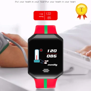 IP67 Водонепроницаемые умные наручные часы для измерения артериального давления, спортивных калорий, пульса, фитнес-трекера, смарт-браслета для IOS Android
