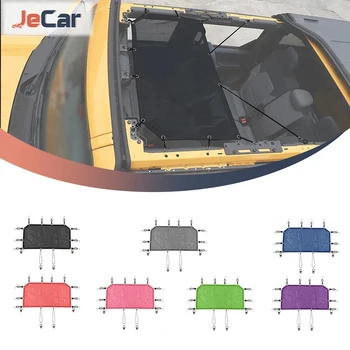 JeCar Автомобильная Передняя Дверь Солнцезащитный Козырек На Крыше С Защитой От Ультрафиолета Изолированная Сетка Для Ford Bronco 2021 UP Внешние Аксессуары