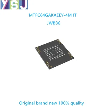 MTFC64GAKAEEY-4M IT JWB86 IC FLASH 512 Гбит MMC 153LFBGA