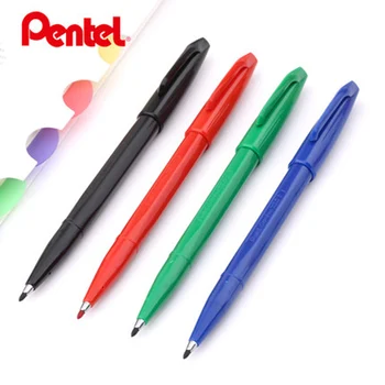 Pentel Гелевая Ручка S520 Бизнес-Офисная Многоцелевая Ручка Для Подписи 2,0 мм Студенческий Эскиз Крючок Линия Эскиз Ручка Для Письма Инструменты Для Рисования
