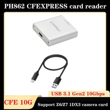 PH862 кард-ридер Cfexpress CFE для высокоскоростного портативного кард-ридера для камер Z6 / Z7 1DX3 Card