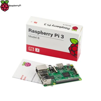RS-версия Made in UK Оригинальный Raspberry Pi 3 Model B RPI 3 с четырехъядерным процессором 1GB LPDDR2 BCM2837 WiFi и Bluetooth4.0