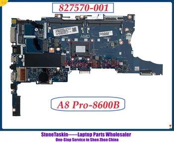 StoneTaskin 827570-001 837570-601 Для HP Elitebook 745 G3 Материнская плата ноутбука MB A8 Pro-8600B материнская плата DDR3 100% Протестирована