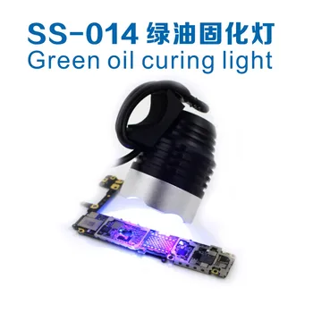 SUNSHINE SS-014 УФ-Лампа Oca Light Клей Быстрого Отверждения USB Зеленая Масляная Лампа Для Отверждения Стекла Мобильного Телефона Ремонт ЖК-дисплея