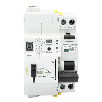 Автоматический выключатель с автоматическим сбросом Matis MT51RA с дистанционным управлением автоматический выключатель с автоматическим повторным включением ATS с таймером задержки
