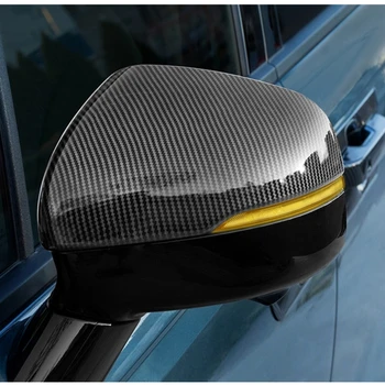 Для Kia Sorento MQ4 2021 2022 ABS карбоновое Волокно Боковая Дверь Автомобиля Зеркало Заднего Вида Защитная Рамка Накладка Аксессуары Для Укладки автомобилей