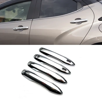Для Mazda 2 2023 ABS Дверная ручка Накладка Декоративная наклейка Внешние Аксессуары