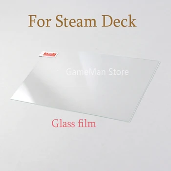 Для паровой палубы Пленка из закаленного стекла, защищающая экран от царапин, Защитное стекло, закаленная пленка для игровой консоли Steam Deck