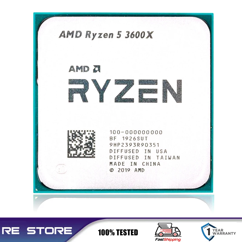 Используемая материнская плата AMD Ryzen 5 3600X R5 3600X 3,8 ГГц С шестиядерным двенадцатипоточным процессором 7 Нм 95 Вт L3 = 32 М Сокет LGA AM4 B550M B550 . ' - ' . 0