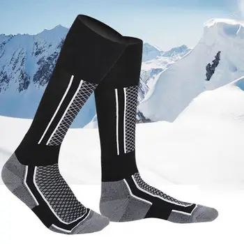 Лыжные носки утепленные теплые длинные лыжные носки Носки Спортивное снаряжение Зимние Мужские женские спортивные сноубордические носки для скалолазания