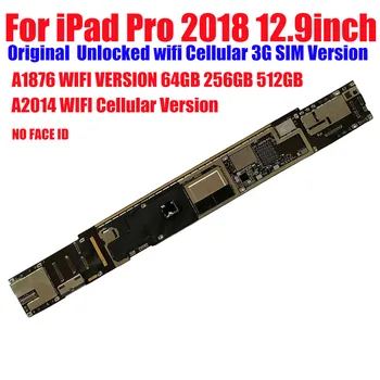 Материнская плата A1876 Wifi A2014 Cellular SIM Mainboard Clean iCloud для ipad Pro 12,9-дюймовая логическая плата 2018 года с полным чипом
