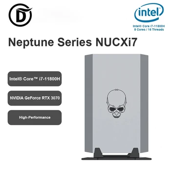 Мини-ПК Oushedi NUCXi7 Intel Core I7-11800H NVIDIA GeForce RTX 3070 DDR4 32 ГБ 512 ГБ SSD Настольный компьютер Windows 11 Игровой ПК