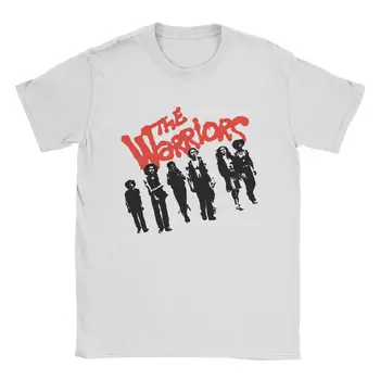 Мужские футболки The Warriors Gang, футболки для отдыха, футболка с коротким рукавом и круглым воротом, одежда из чистого хлопка для подарка