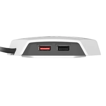 Настольный выключатель портативного ПК, кнопка включения компьютера, 2 блока питания, два USB-порта для интернет-бара, корпус домашнего ПК