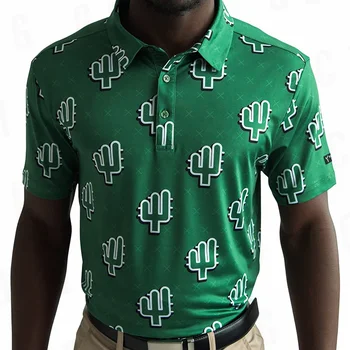 Новая мужская рубашка для гольфа 2023 года, рубашка Поло, одежда для альпинизма, быстросохнущие топы, тактические рубашки с коротким рукавом, Пикантный трикотаж