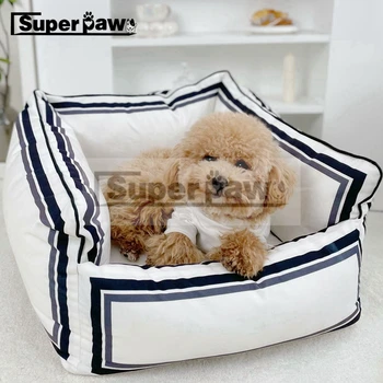 Новое поступление, Роскошная подушка для кровати с собакой и котом для маленьких средних и крупных собак, коврик для щенка, одеяло для бульдога, коврик ZLB26