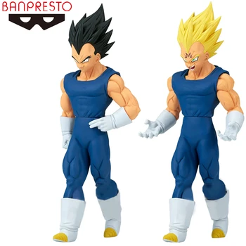 Оригинальный Banpresto Dragon Ball Z Majin Vegeta SSJ Super Saiyan Solid Edge Works Коллекция аниме-фигурок, модели игрушек