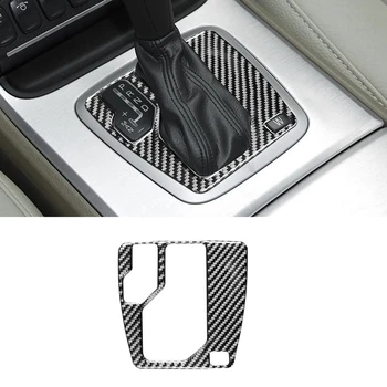 Отделка панели переключения передач автомобиля декоративной наклейкой из углеродного волокна для Volvo XC90 2003-2014 LHD