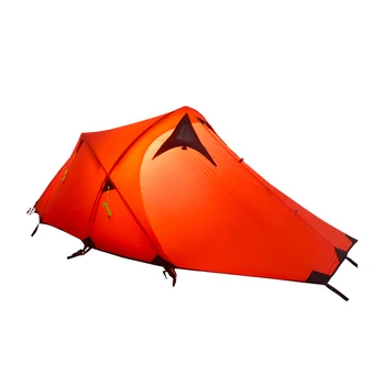 Палатка для альпинизма на большой высоте для 2 человек Легкий алюминиевый шест 4-сезонная купольная палатка для кемпинга ветрозащитная палатка