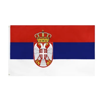 Флаглинк 3x5 футов 90*150 см SRB RS Флаг Республики Сербской Сербии