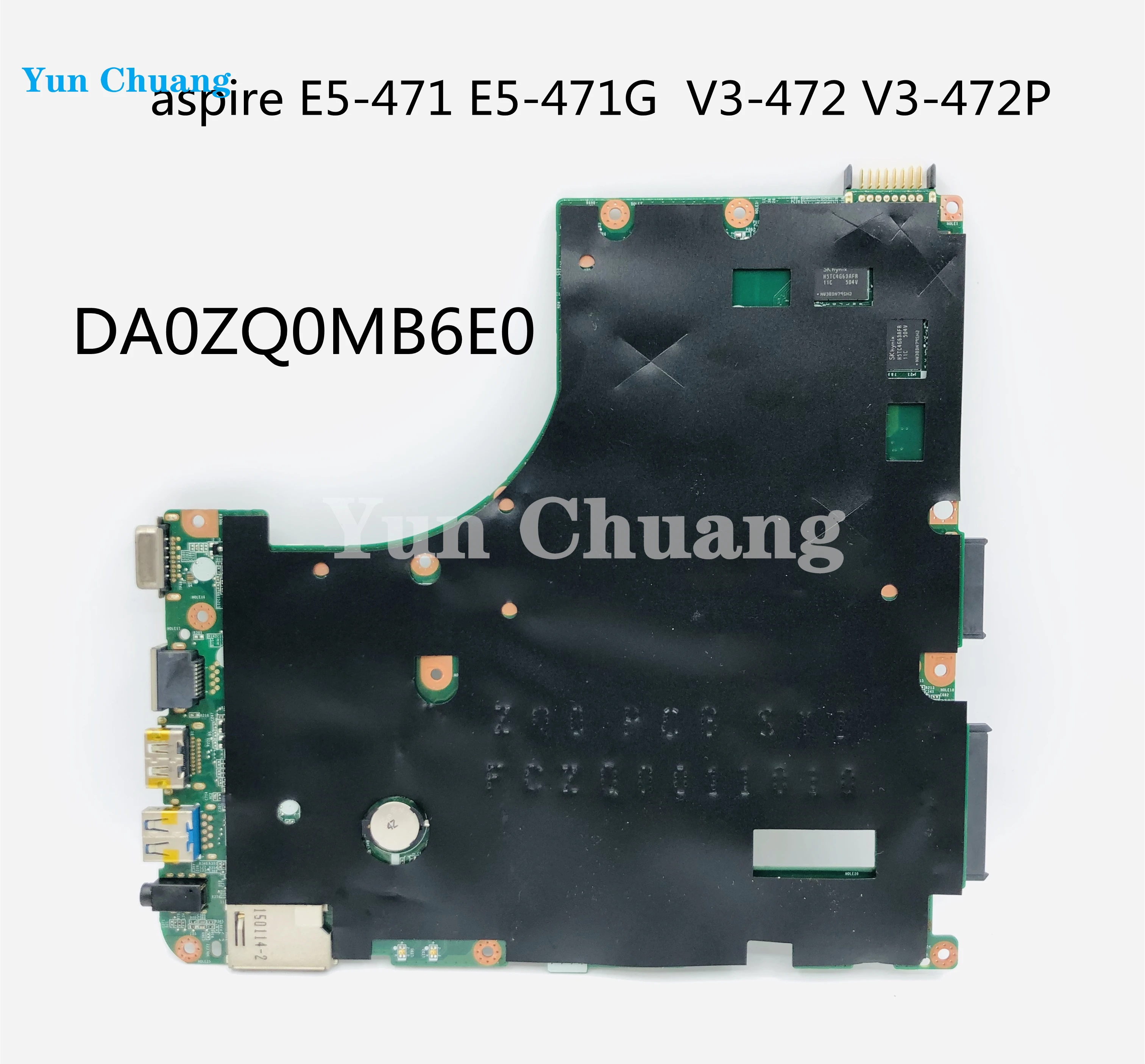 NBV9T11006 для Acer Aspire E5-471 E5-471G V3-472P Материнская плата Laotop DA0ZQ0MB6E0 с процессором i3-4005u GT840M-2GB DDR3L . ' - ' . 1