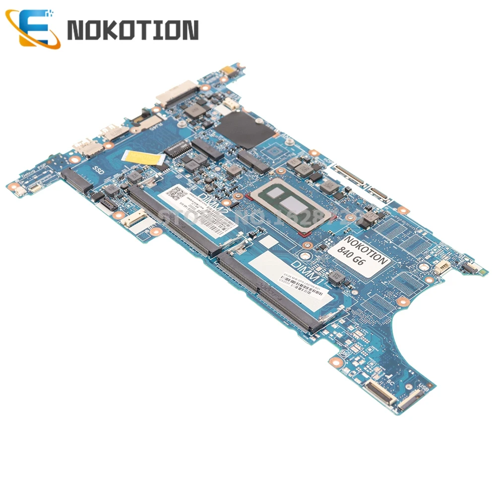 NOKOTION L62759-601 L62759-001 6050A3022501-MB-A01 Для Материнской платы ноутбука HP EliteBook 840 G6 с SRF9Z I5-8365U DDR4 . ' - ' . 1
