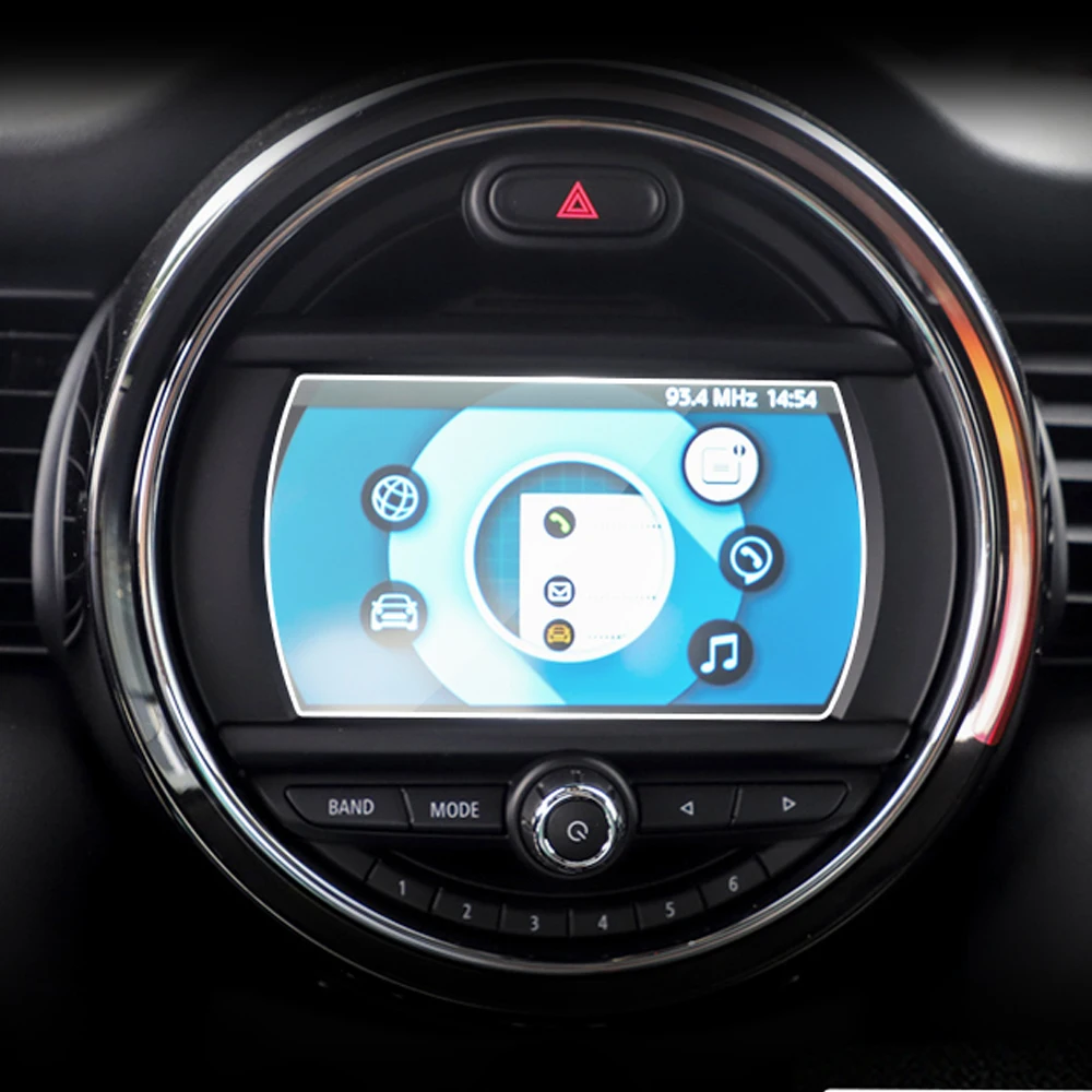 Для BMW MINI Auto Автомобильная навигационная пленка, защитная пленка для экрана монитора, аксессуары для наклеек на приборную панель GPS, защитная пленка из закаленного стекла, аксессуары . ' - ' . 1
