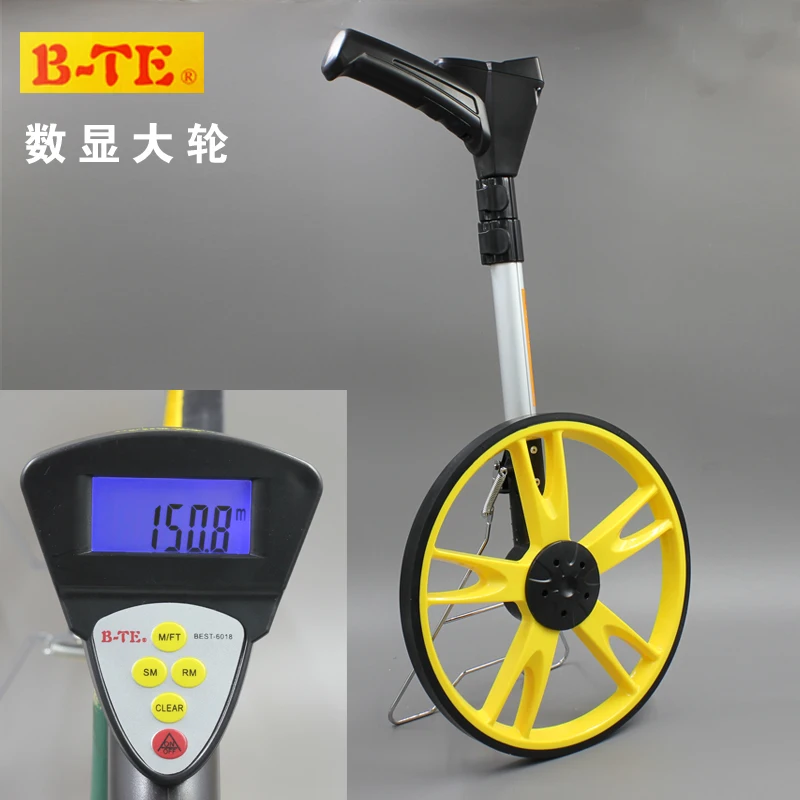 Цифровой дисплей колесного типа с дальномером электронное измерительное колесо ручной механический измерительный прибор . ' - ' . 1