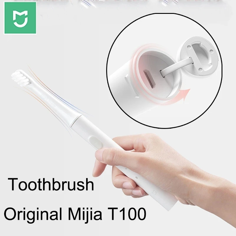 Xiaomi Mijia T100 Звуковая Электрическая Зубная Щетка Smart Tooth Brush USB Перезаряжаемые Водонепроницаемые Ультразвуковые Автоматические Зубные Щетки IPX7 . ' - ' . 2