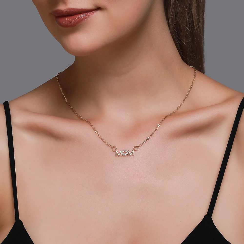 Медные ожерелья Ожерелье с подвеской в виде буквы 