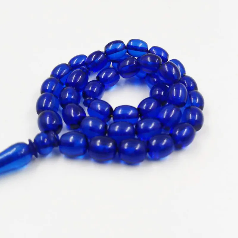 39 шариков Синяя смола Тасбих, Кувейт, Мисбаха, молитвенные мужские аксессуары, украшения Abrab, подарок на Ид для исламских браслетов . ' - ' . 3