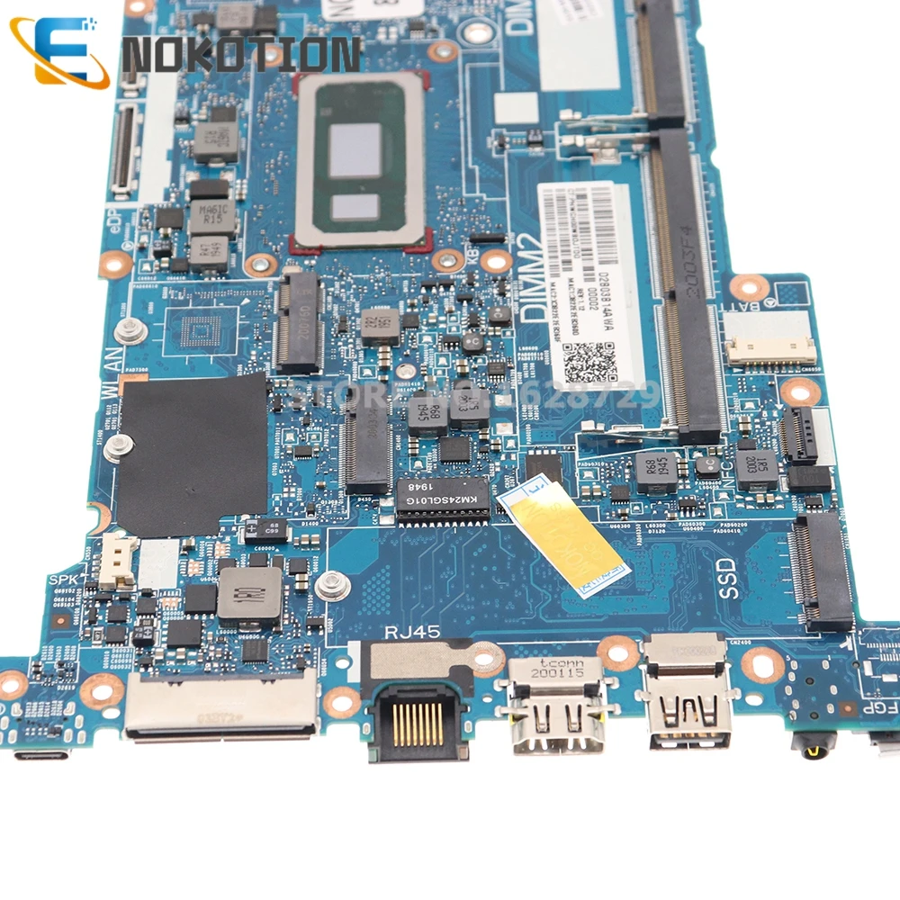 NOKOTION L62759-601 L62759-001 6050A3022501-MB-A01 Для Материнской платы ноутбука HP EliteBook 840 G6 с SRF9Z I5-8365U DDR4 . ' - ' . 3
