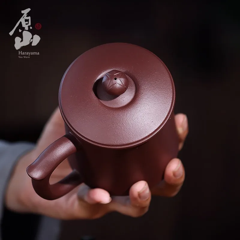 Yuanshan Поставила Чашку с Крышкой Yixing Zisha Cup Чистая Чайная Чашка Ручной Работы Офисная Чайная Посуда Высокого Качества . ' - ' . 3