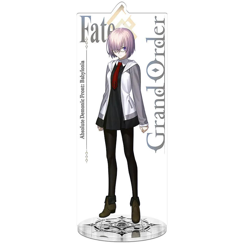 Аниме Fate Grand Order Акриловая подставка Модель куклы Saber FGO ПВХ Фигурка Игрушка высотой 21 см . ' - ' . 3
