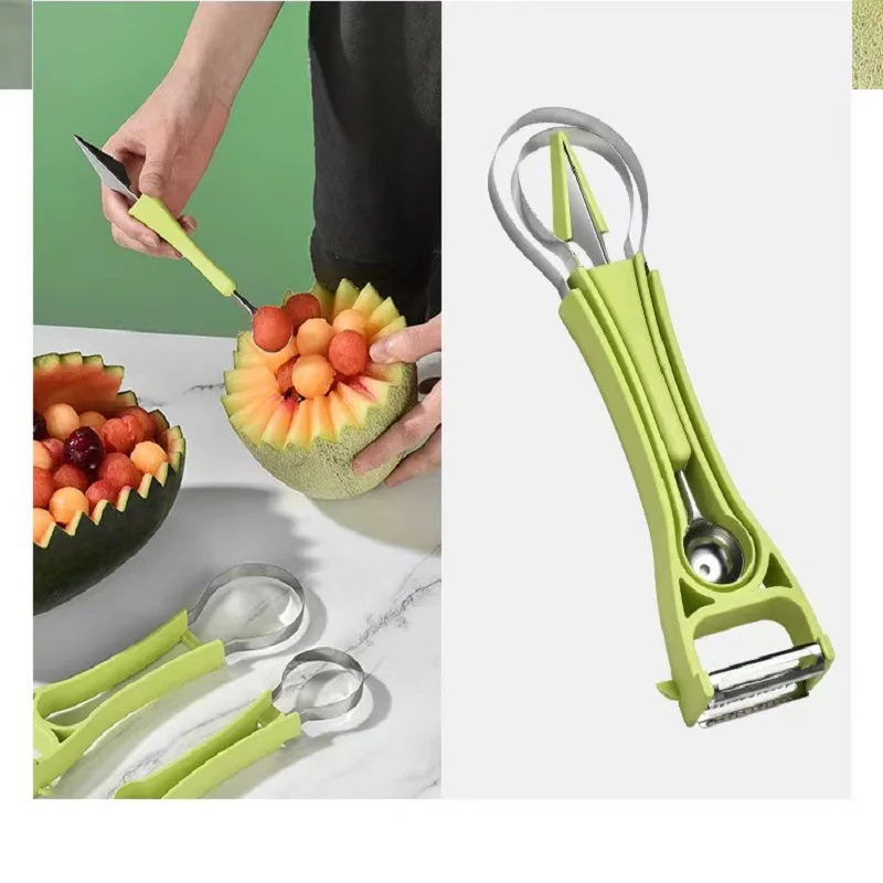 Новый Нож Для Чистки Овощей Многофункциональный Шар Для Выкапывания Фруктов 