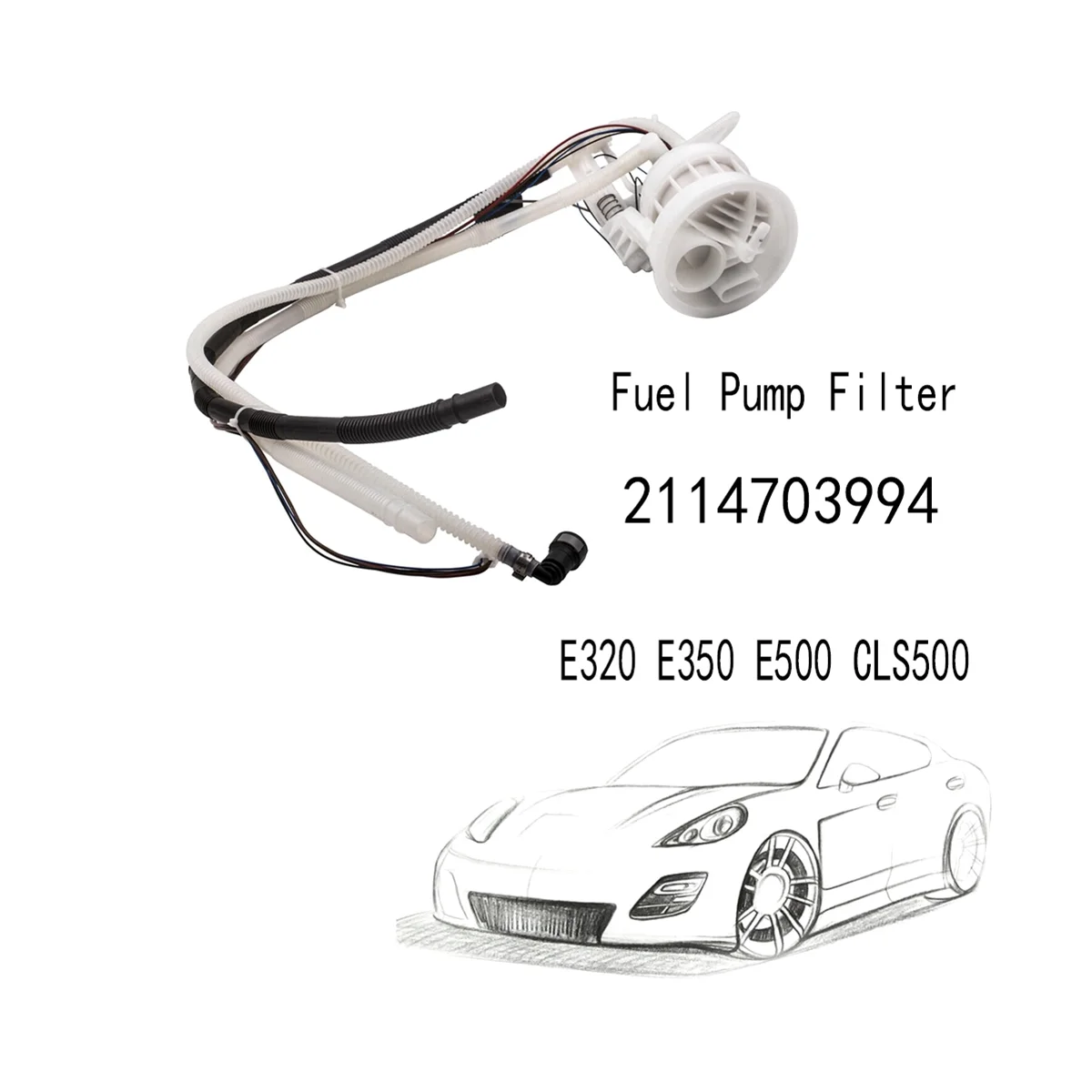 Фильтр топливного насоса для Mercedes Benz W211 E320 E350 E500 CLS500 2114703994 . ' - ' . 3