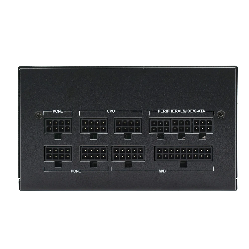 JULONGFENGBAO Полномодульный 20 + 4Pin блок питания 12V ATX 850W 80Plus Gold 180-264 В Для профессиональных компьютерных Киберспортивных видеоигр . ' - ' . 4