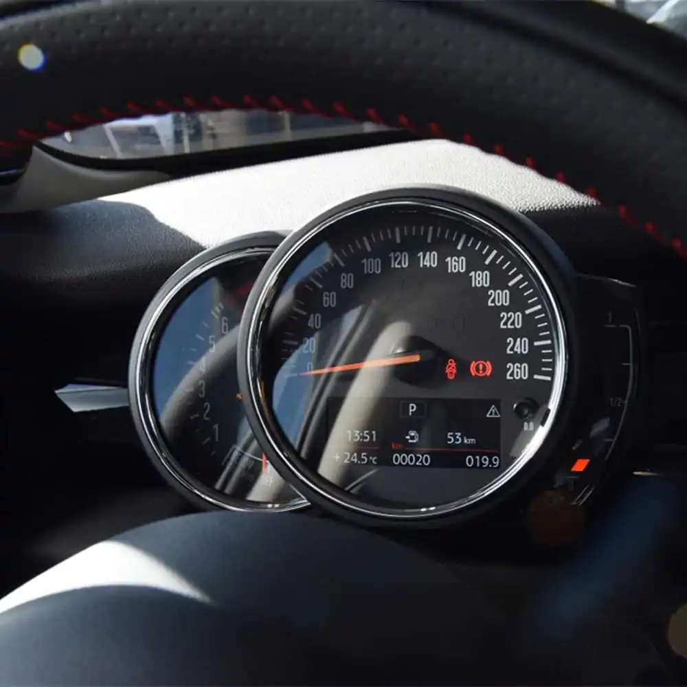 Для BMW MINI Auto Автомобильная навигационная пленка, защитная пленка для экрана монитора, аксессуары для наклеек на приборную панель GPS, защитная пленка из закаленного стекла, аксессуары . ' - ' . 4