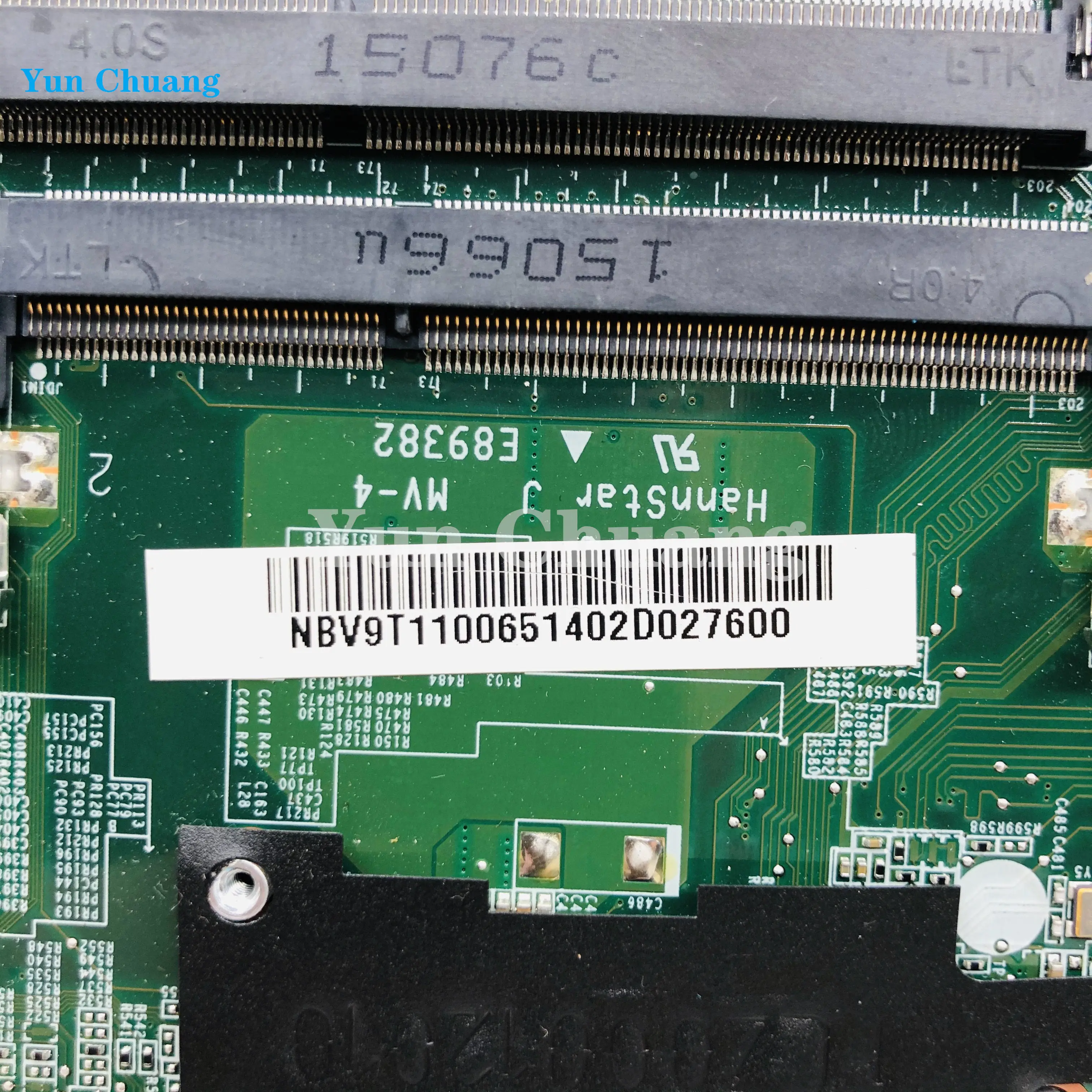 NBV9T11006 для Acer Aspire E5-471 E5-471G V3-472P Материнская плата Laotop DA0ZQ0MB6E0 с процессором i3-4005u GT840M-2GB DDR3L . ' - ' . 5