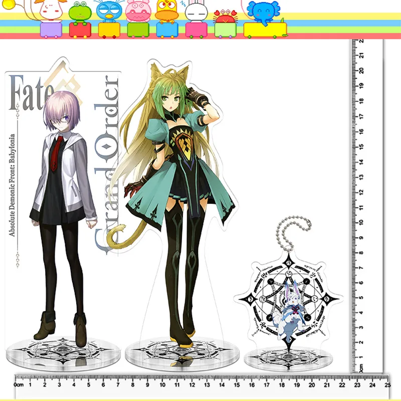 Аниме Fate Grand Order Акриловая подставка Модель куклы Saber FGO ПВХ Фигурка Игрушка высотой 21 см . ' - ' . 5