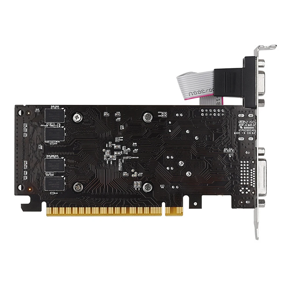 Видеокарта GT 210 1 ГБ Видеокарты PCI-E Pcie 2.0 X16 VGA DVI Видеокарта GT210 1 ГБ Видеокарта Для NVIDIA Geforce 1 ГБ PC GPU . ' - ' . 5