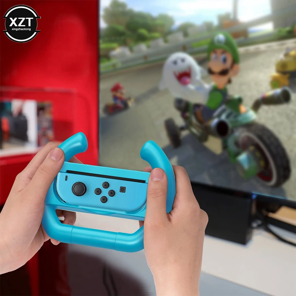 Набор Игровых Аксессуаров Гоночный Руль для Nintendo Switch Ручки-Грипсы Nintendo Joycon Caps для Геймпада Nintendo Switch NS . ' - ' . 5